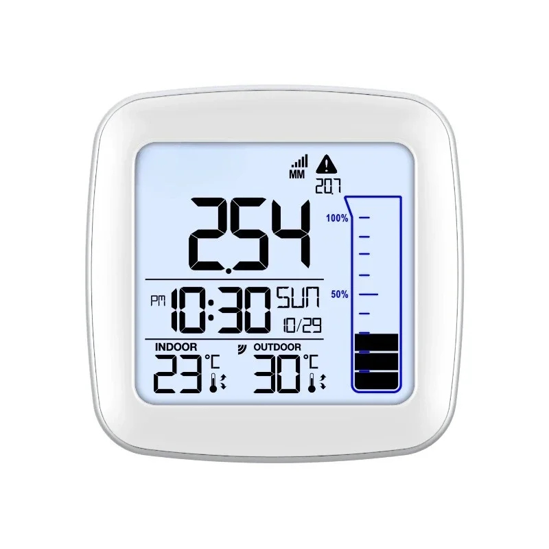 Rain Gauge Digital - Dijital İç ve Dış Mekan Sıcaklık