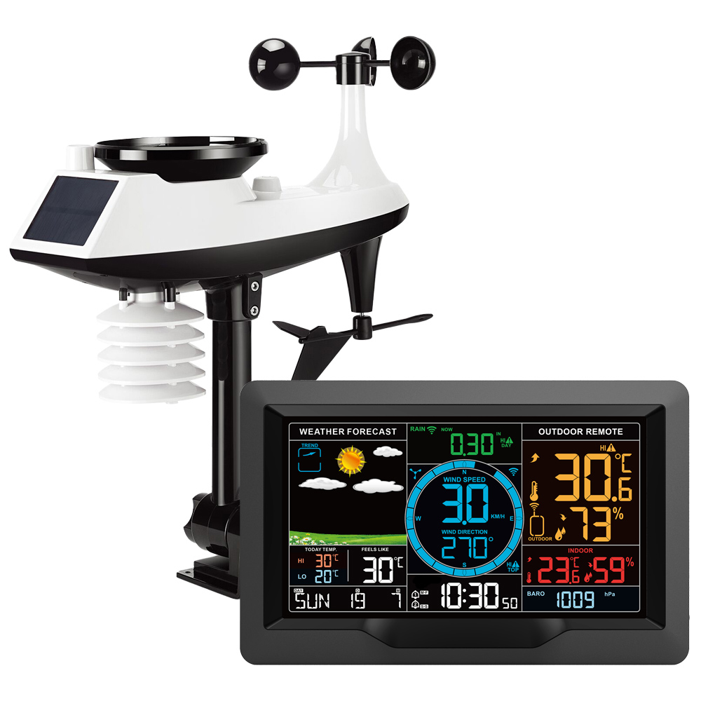 Rain Gauge Digital - 7'si 1 Arada Yağmur Ölçer Dijital