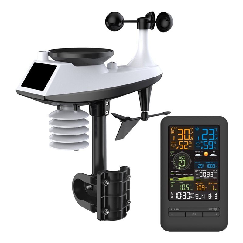 Rain Gauge Digital - Tuya Hava İstasyonu Alarmı Wifi Dijital