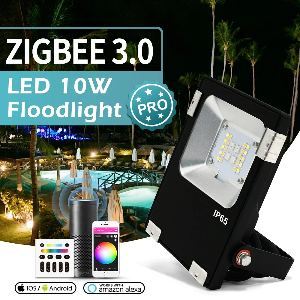 Smart Zigbee Garden Light - GLEDOPTO Zigbee 3.0 Akıllı Projektör LED