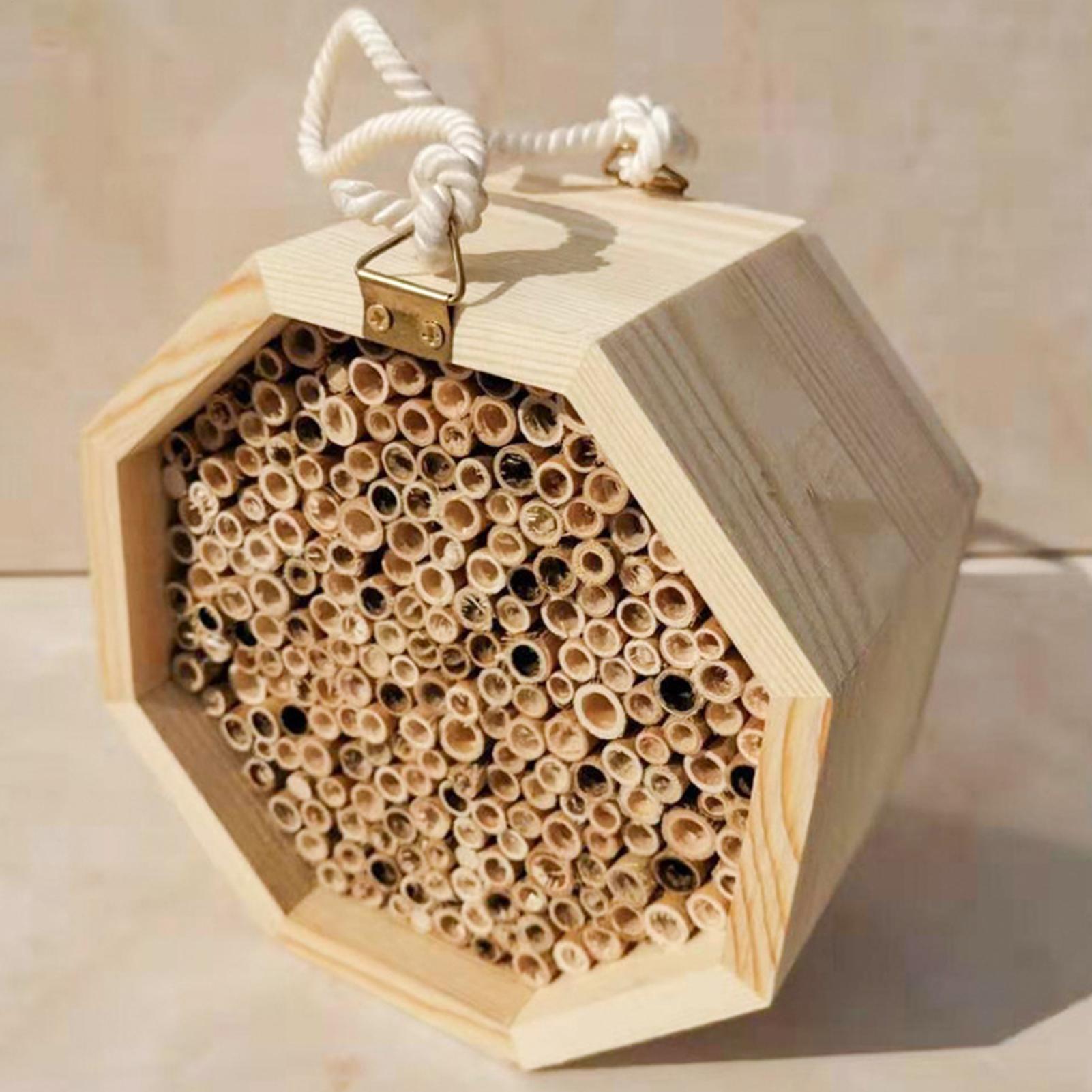 Insect Hotel Wood - Ahşap Böcek Yuvası, Ahşap Böcek Odası,