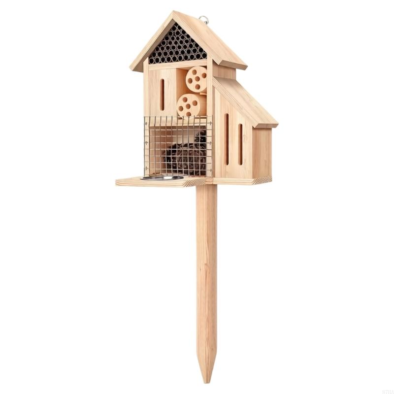 Kazık Üzerinde Ahşap Böcek Evi - Insect Hotel Wood incelemesi ve fiyatı