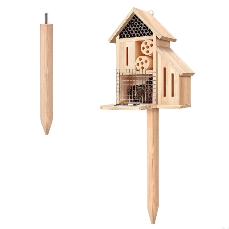 Kazık Üzerinde Ahşap Böcek Evi - Insect Hotel Wood incelemesi ve fiyatı