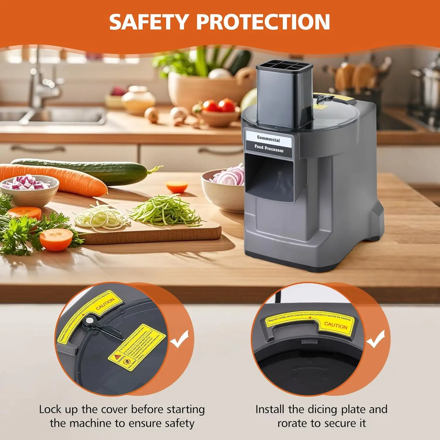 110 V/220 V Ticari Sebze Kesic - Smart Garden Kitchen incelemesi ve fiyatı