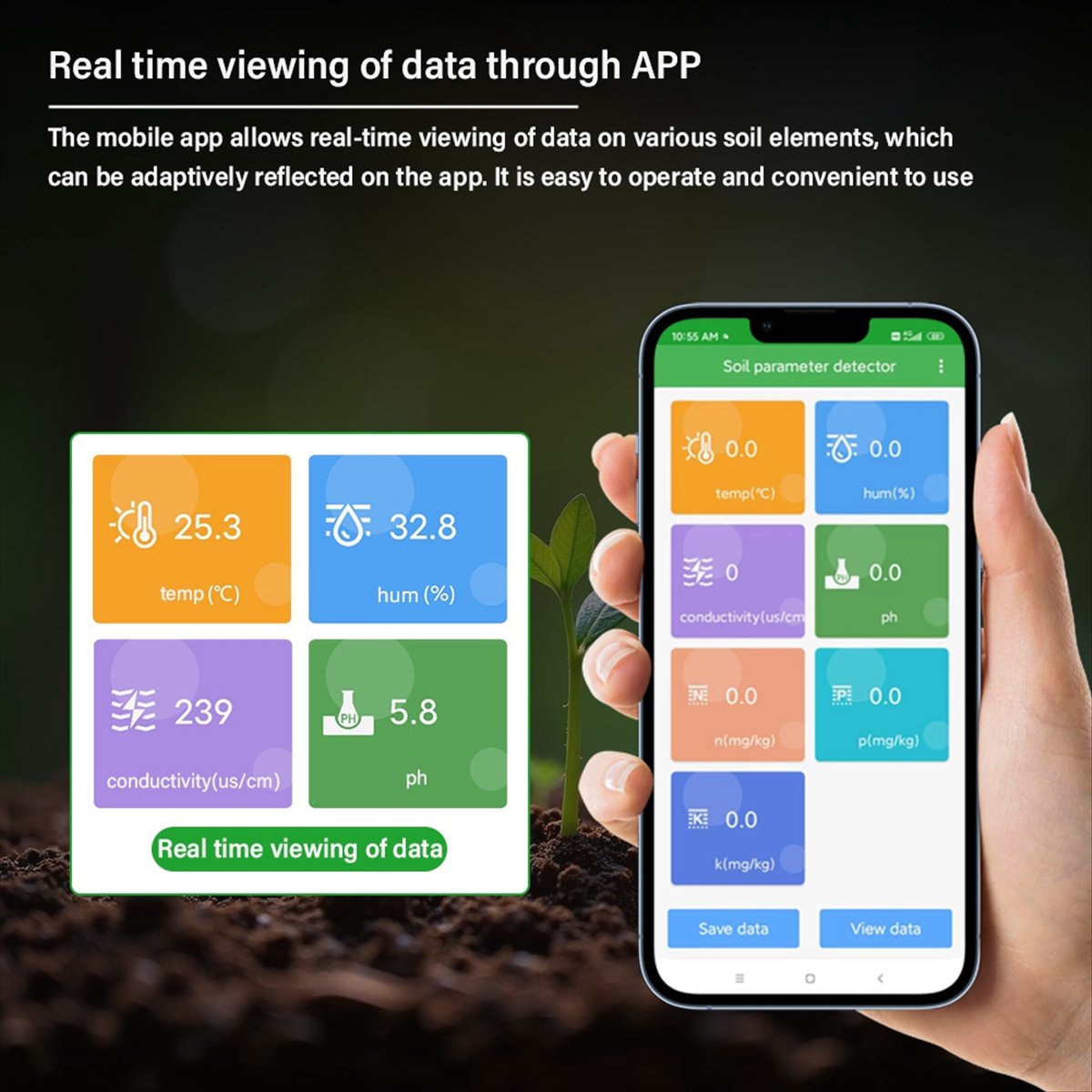 A08I Toprak PH Ölçer Nem Test  - Smart Garden Nutrients incelemesi ve fiyatı