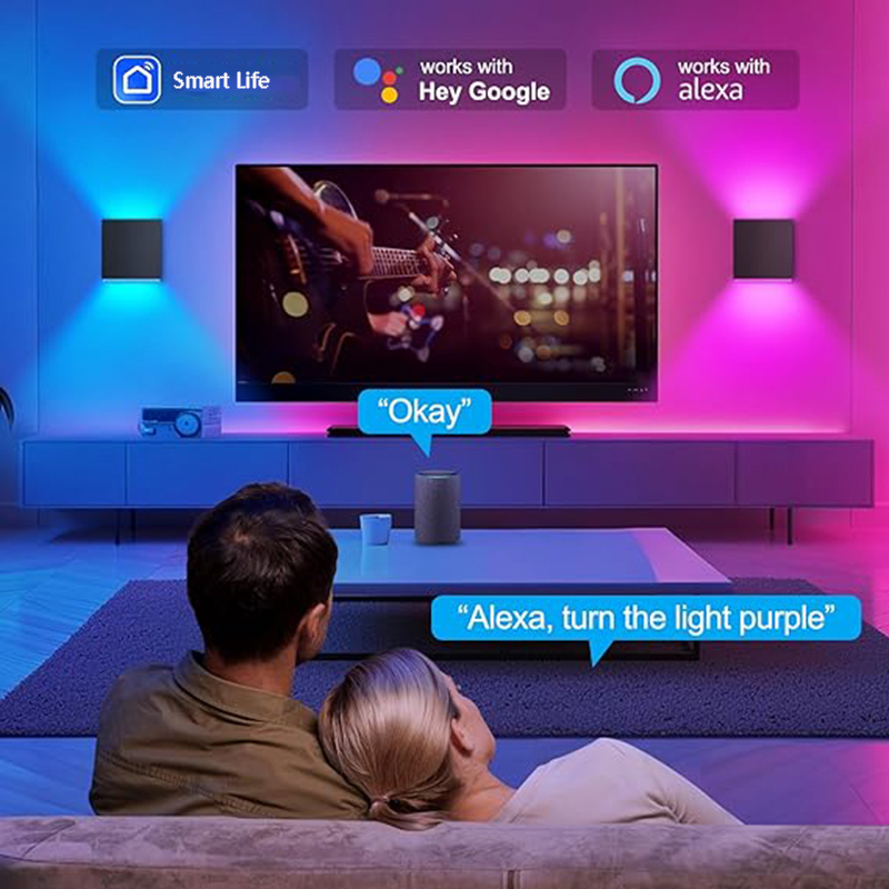 12W LED Dış Mekan Duvar Lambas - Smart Zigbee Garden Light incelemesi ve fiyatı