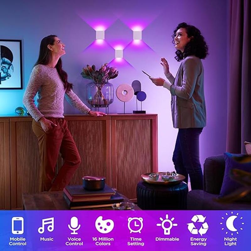 12W LED Dış Mekan Duvar Lambas - Smart Zigbee Garden Light incelemesi ve fiyatı