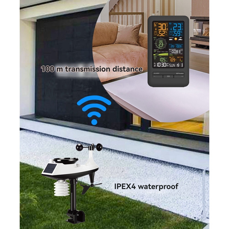 Tuya Hava İstasyonu Alarmı Wif - Rain Gauge Digital incelemesi ve fiyatı