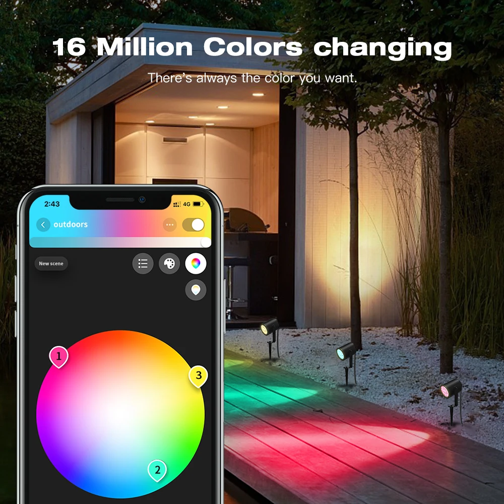 GLEDOPTO Zigbee 3.0 7W Akıllı  - Smart Zigbee Garden Light incelemesi ve fiyatı