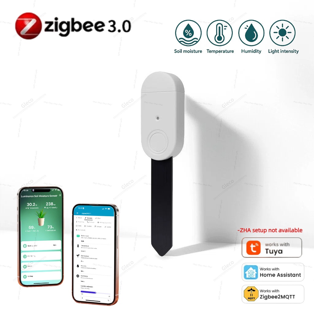 4in1 Zigbee Toprak Nemi Sıcakl - Smart Zigbee Garden Light incelemesi ve fiyatı