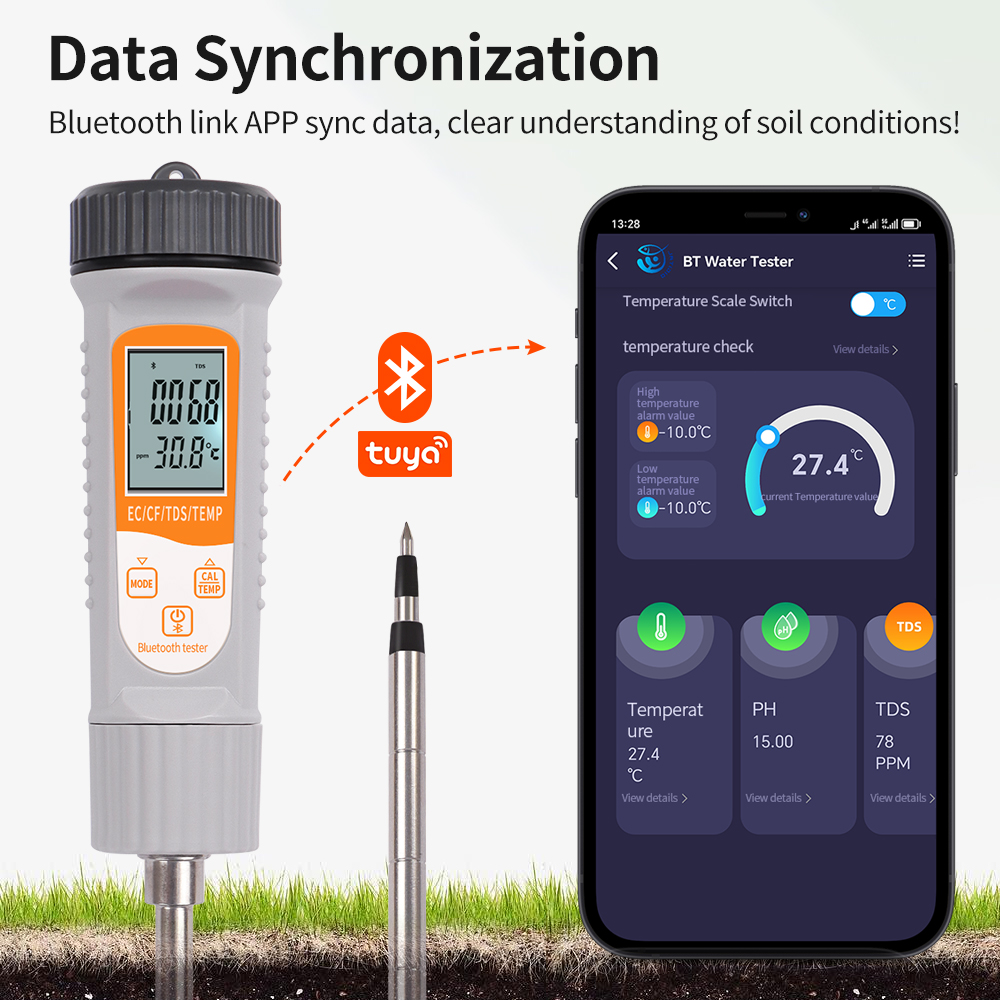 Bluetooth Toprak Ölçer Çok Fon - Smart Garden Nutrients incelemesi ve fiyatı