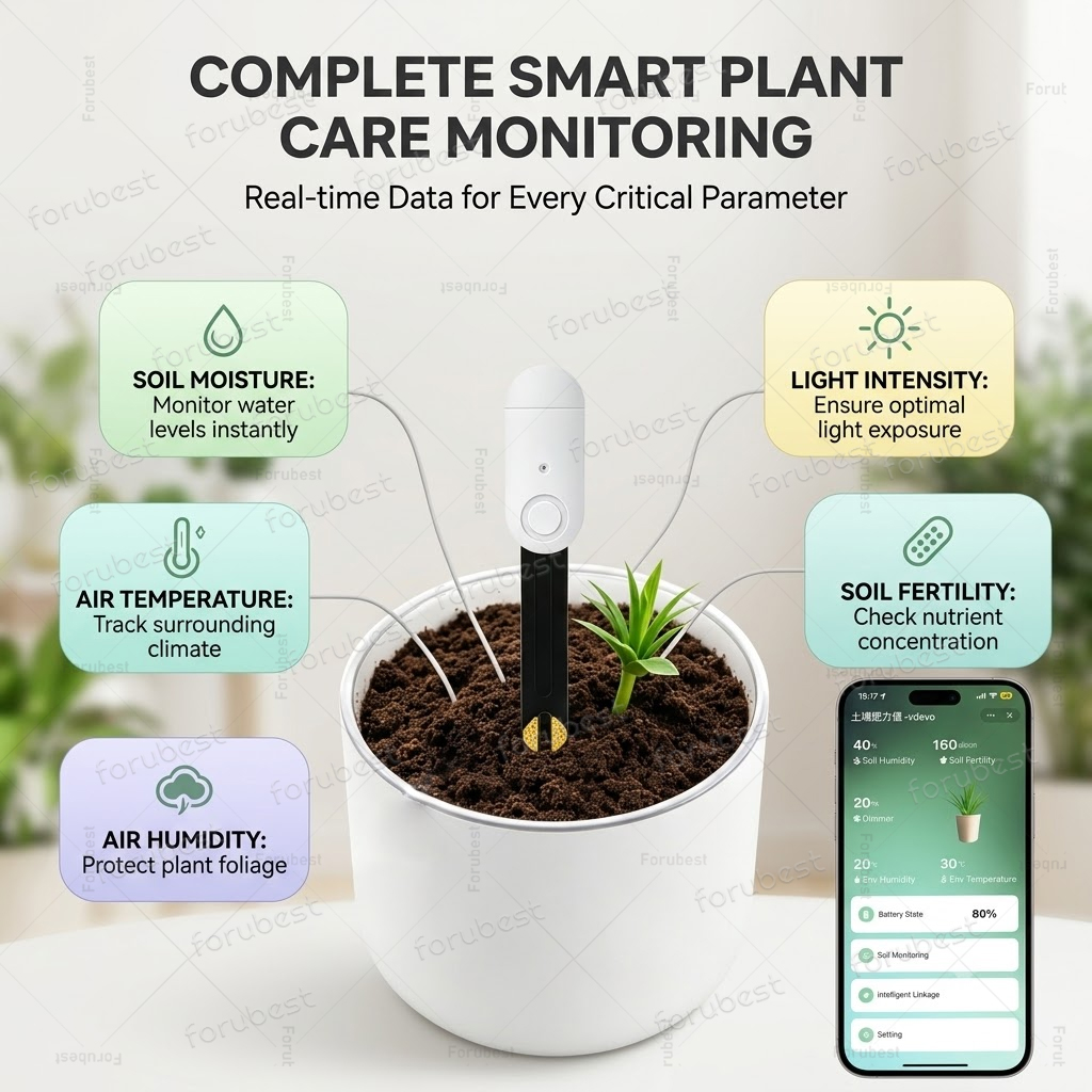 Akıllı ZigBee Toprak Nem Sensö - Smart Zigbee Garden Light incelemesi ve fiyatı