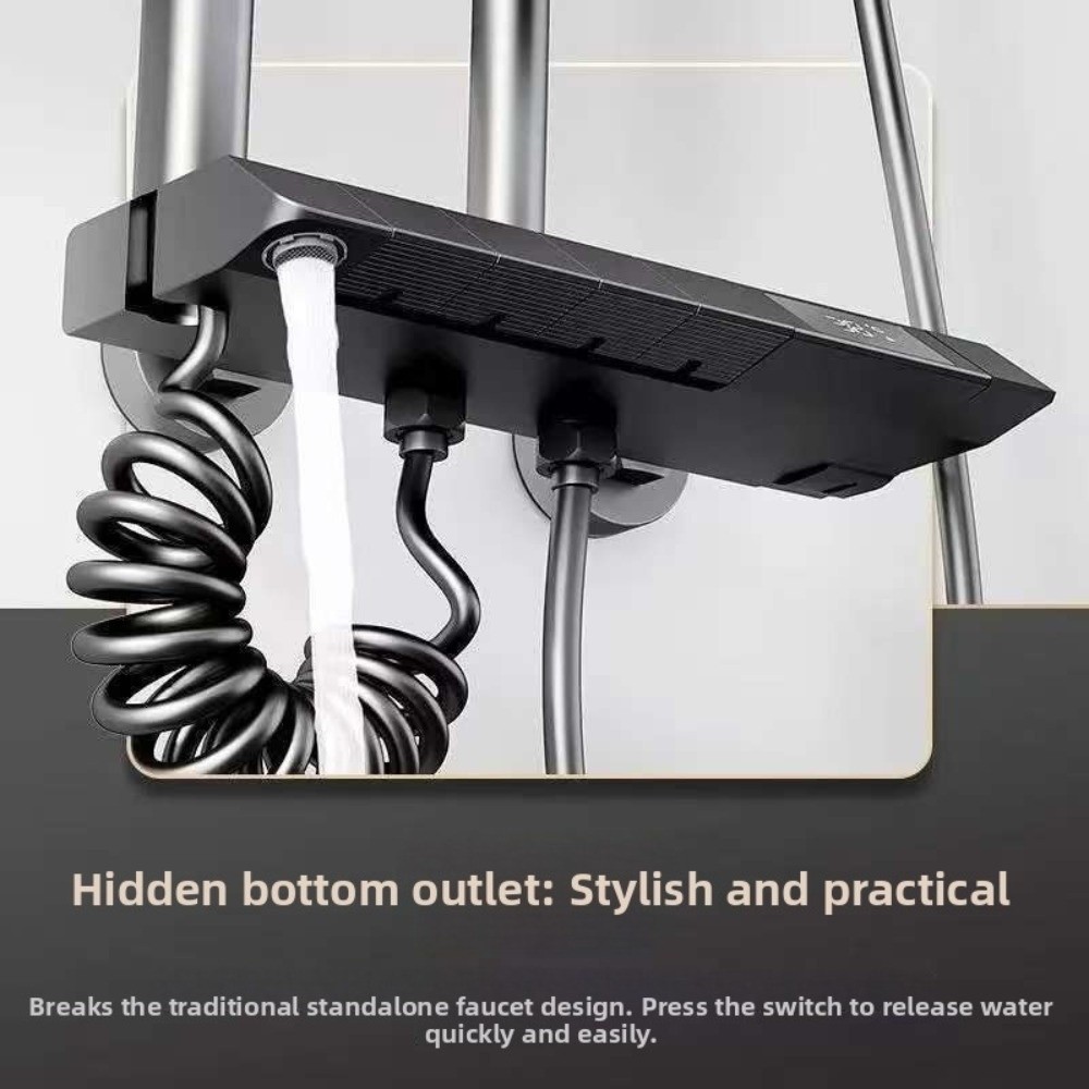 Gri Duş Sistemi Yüksek Basınçl - Rain Gauge Digital incelemesi ve fiyatı