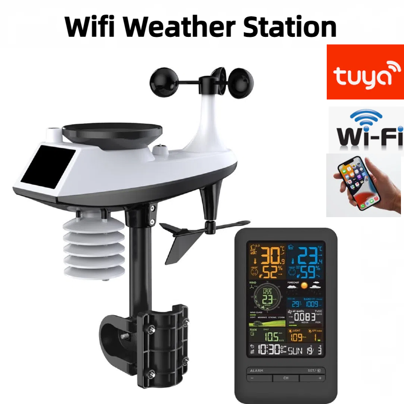 Akıllı Ev için WiFi Hava İstas - Rain Gauge Digital incelemesi ve fiyatı