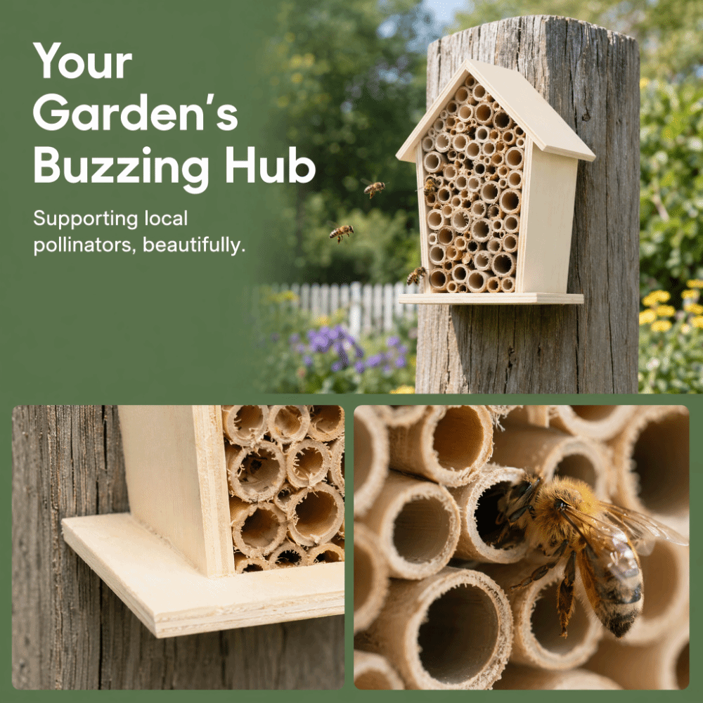2 adet harika hediye ahşap ahş - Insect Hotel Wood incelemesi ve fiyatı