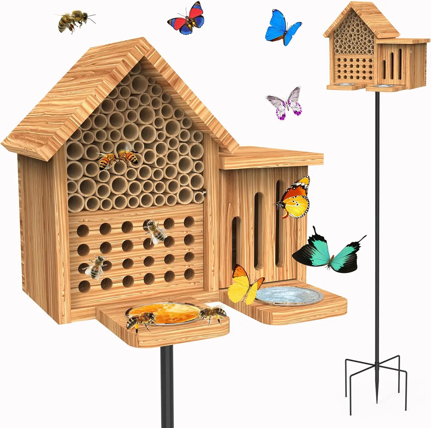 Su Geçirmez Böcek Oteli Doğal  - Insect Hotel Wood incelemesi ve fiyatı