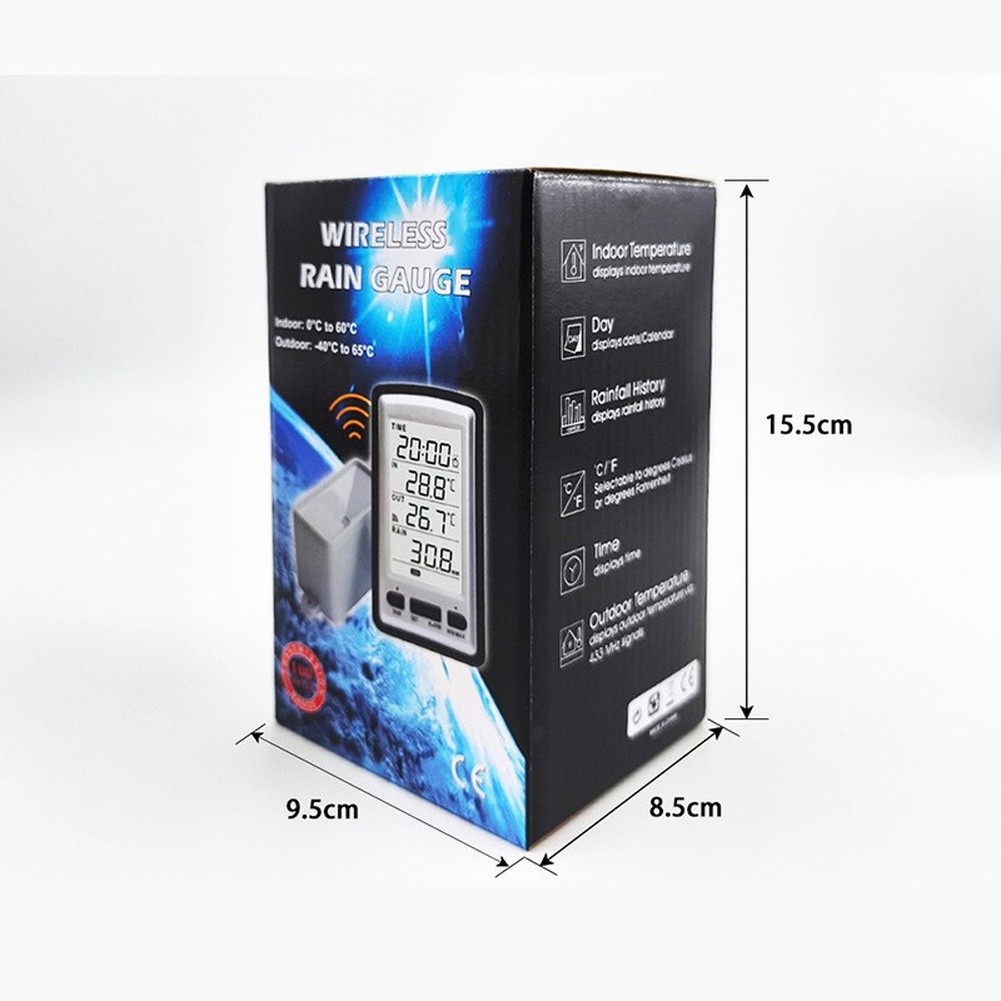 RCC İletimli Dijital Kablosuz  - Rain Gauge Digital incelemesi ve fiyatı